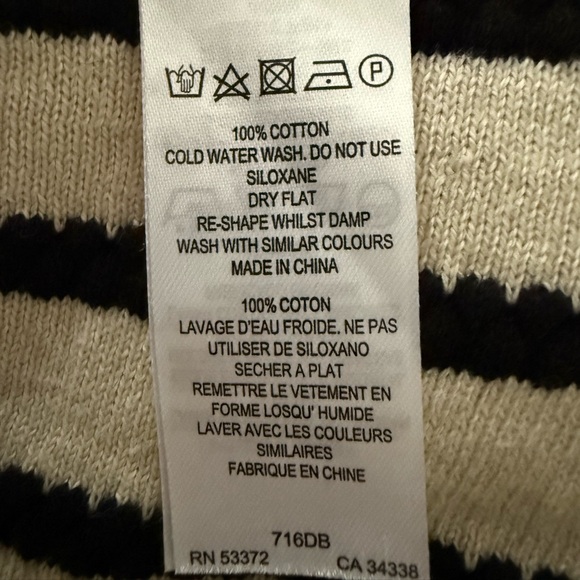 French Connection Vintage Sunrise Tellin Knit Dress Size 6 - Picture 8 of 8